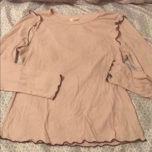 Cream Pink blouse